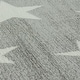 preview thumbnail 15 of 18, Kids Rug with Stars for Nursery Starry Sky in grey, pink and green