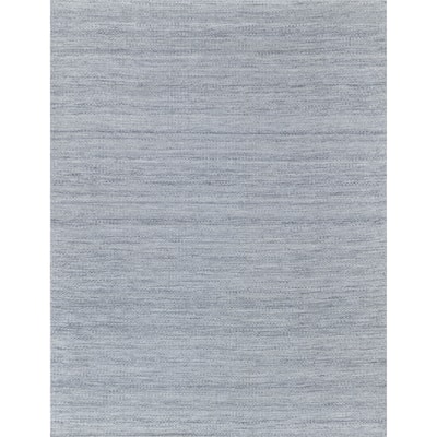 EXQUISITE RUGS Loro Indoor/Outdoor Flatweave PET yarn Light Silver Area Rug.