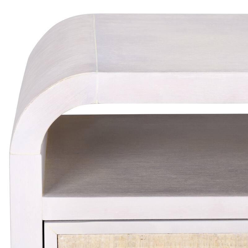 SAFAVIEH Home Prisha 1 Shelf 1-Drawer Nighstand