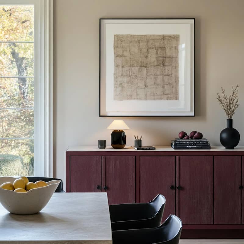 Ren LED 7.87 in Glossy Black Midcentury Modern Urn Dimmable Cordless Portable Rechargeable Bedside Nightstand Desk Lamp