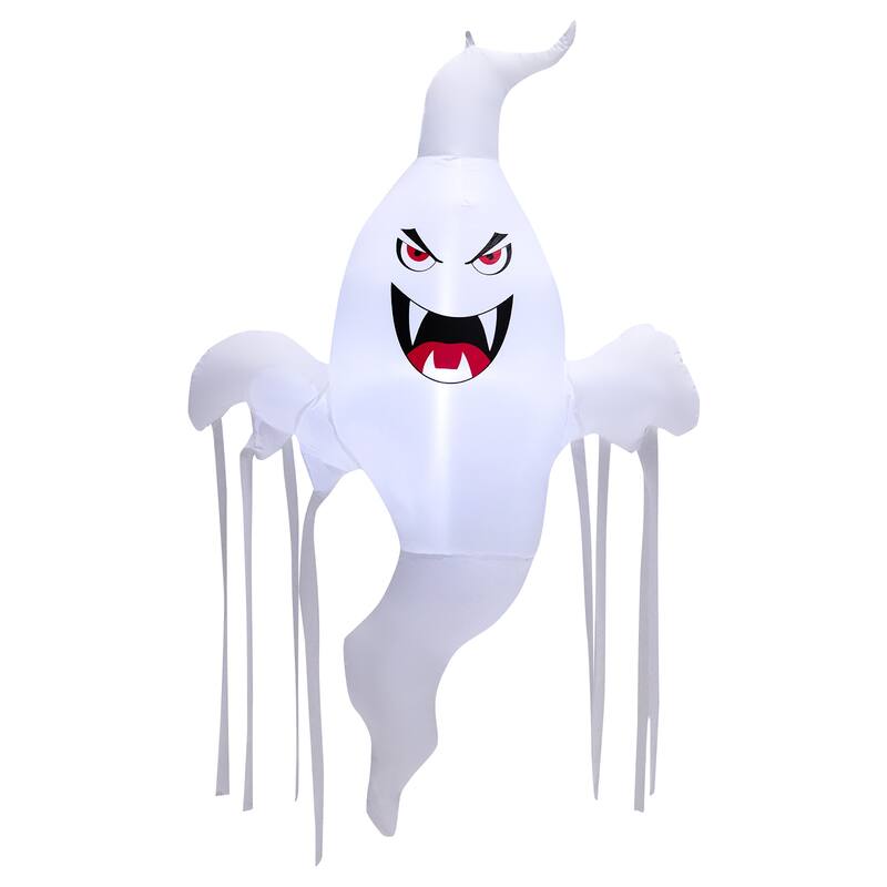 Costway 5 FT Tall Halloween Inflatable Hanging Ghost Blow-up Yard - See Details