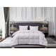 preview thumbnail 4 of 7, Hotel Grand Naples 700 Thread Count Hungarian White Goose Down Comforter