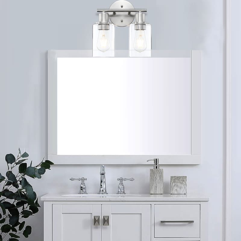 2-Light Bathroom Light Fixtures