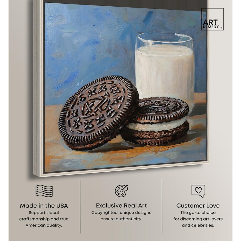 Ode to the Oreo Canvas by Art Remedy