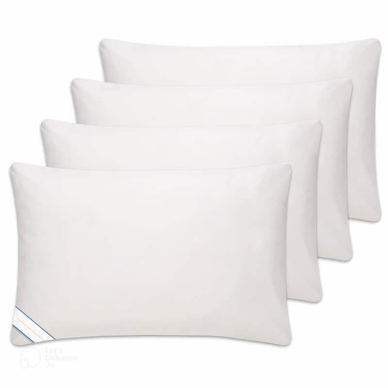 Beauty Sleep Down Alternative Pillow Set - White