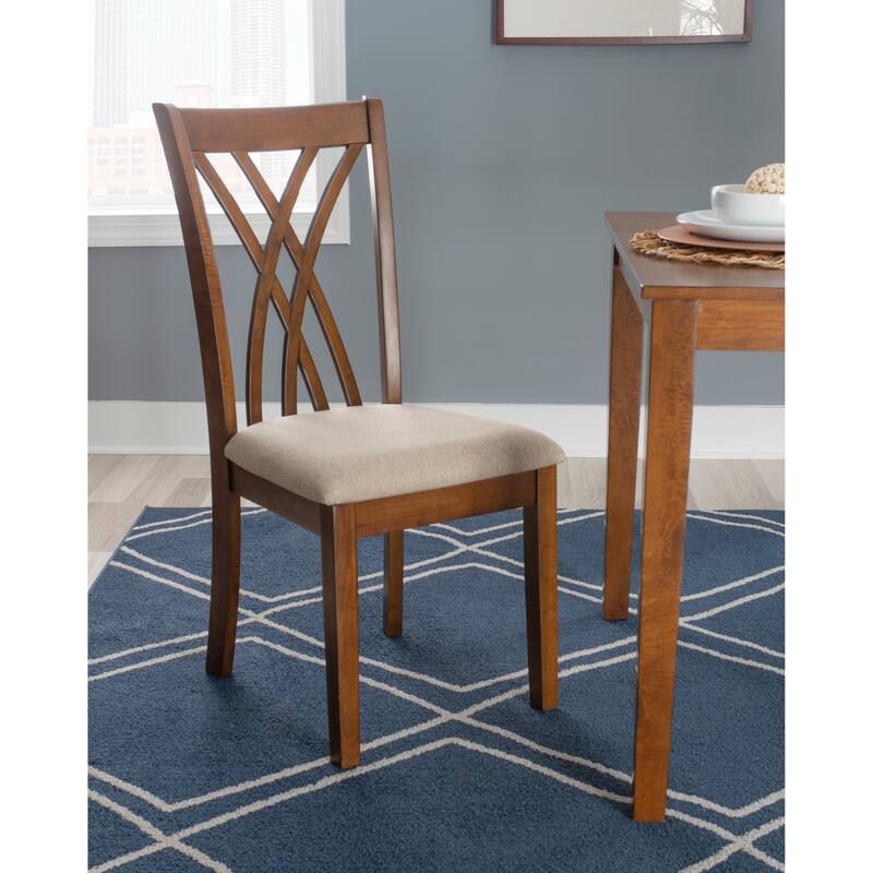 Linon Castine 7-Piece Farmhouse Dining Set