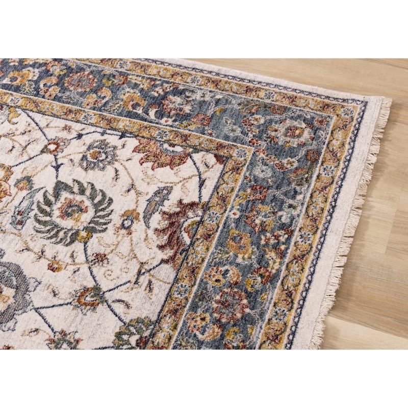 Olivia Collection - Classic Elegant Border Area Rug