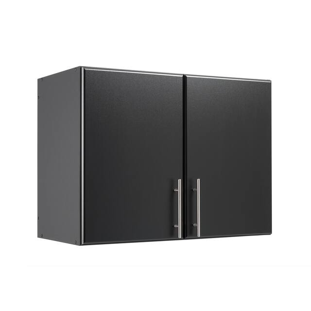 Prepac Winslow Elite 32-inch Stackable Wall Cabinet, Multiple Finishes - 32 Inch - 32 Inch - Black