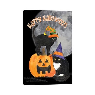iCanvas quot Fright Night Friends Happy Halloween IV quot by Tara Reed Canvas