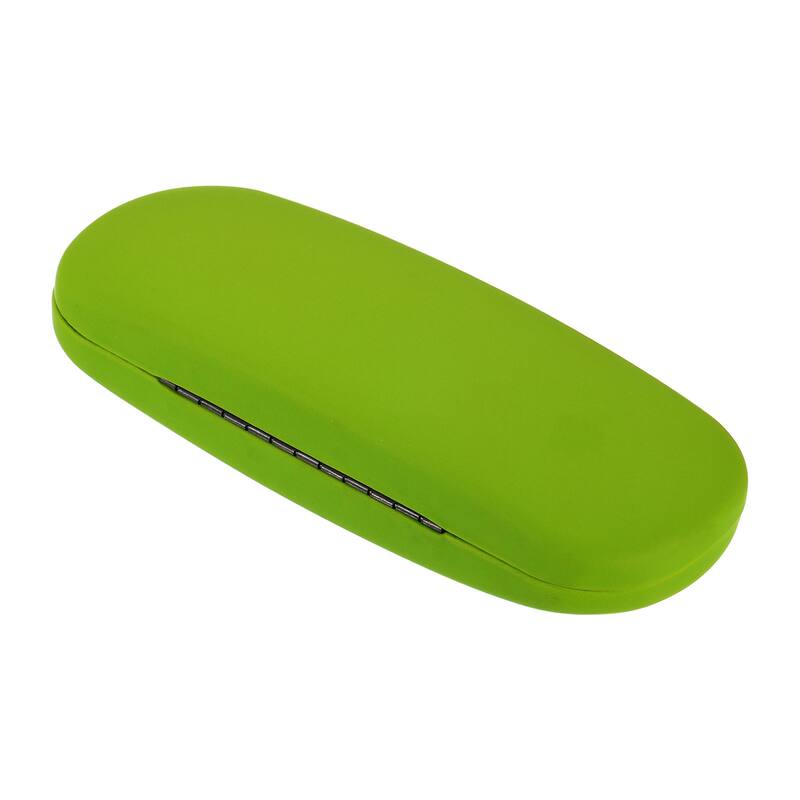 Glasses Case Hard Shell, 2Pcs Eyeglass Case Hard for Women Men Glasses - Green