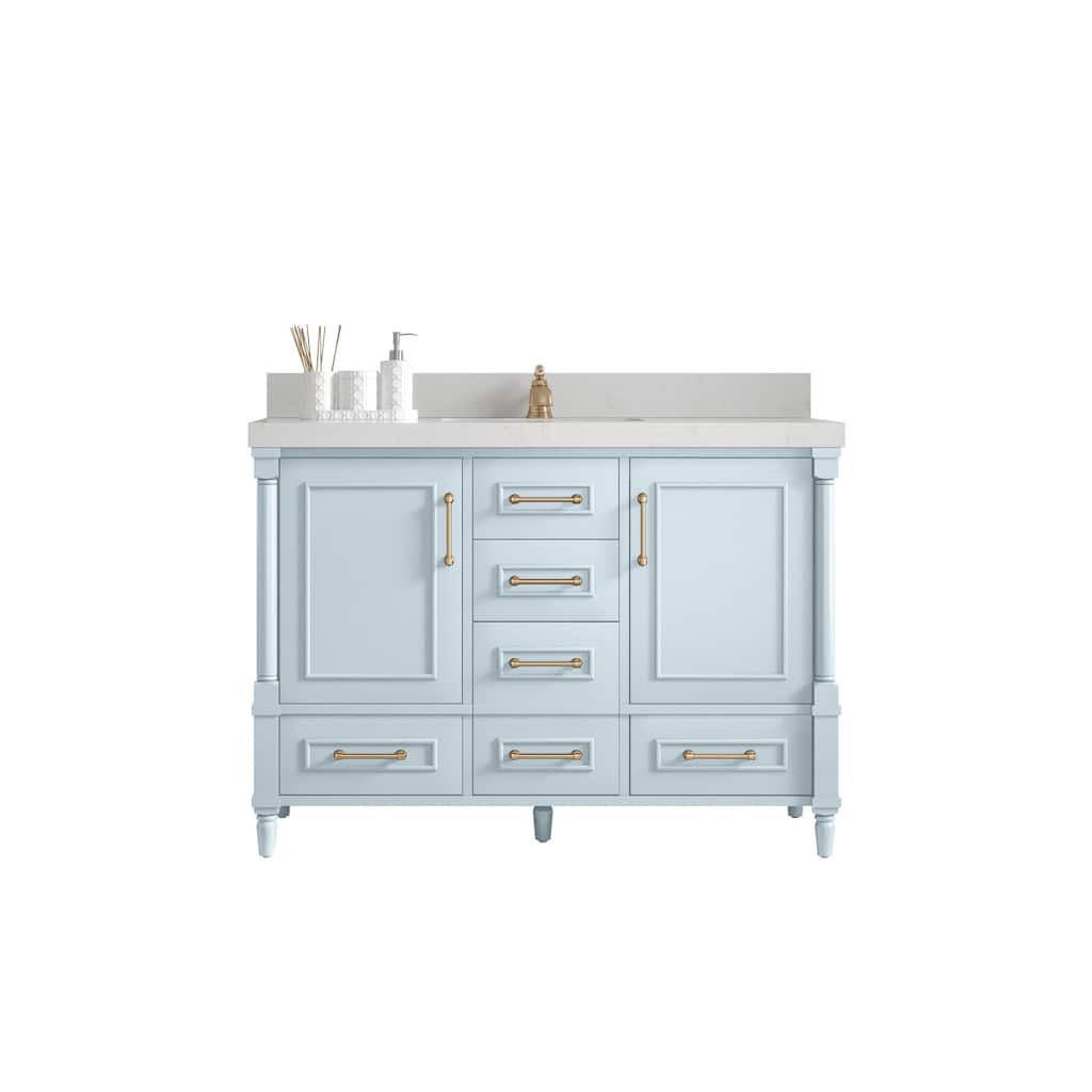 Willow Collections Aberdeen 48 in. W x 22 in. D Single Sink Bathroom Vanity