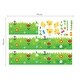 preview thumbnail 4 of 2, Walplus Wall Sticker Decal Little Chick Grass Children Kids Room Decor