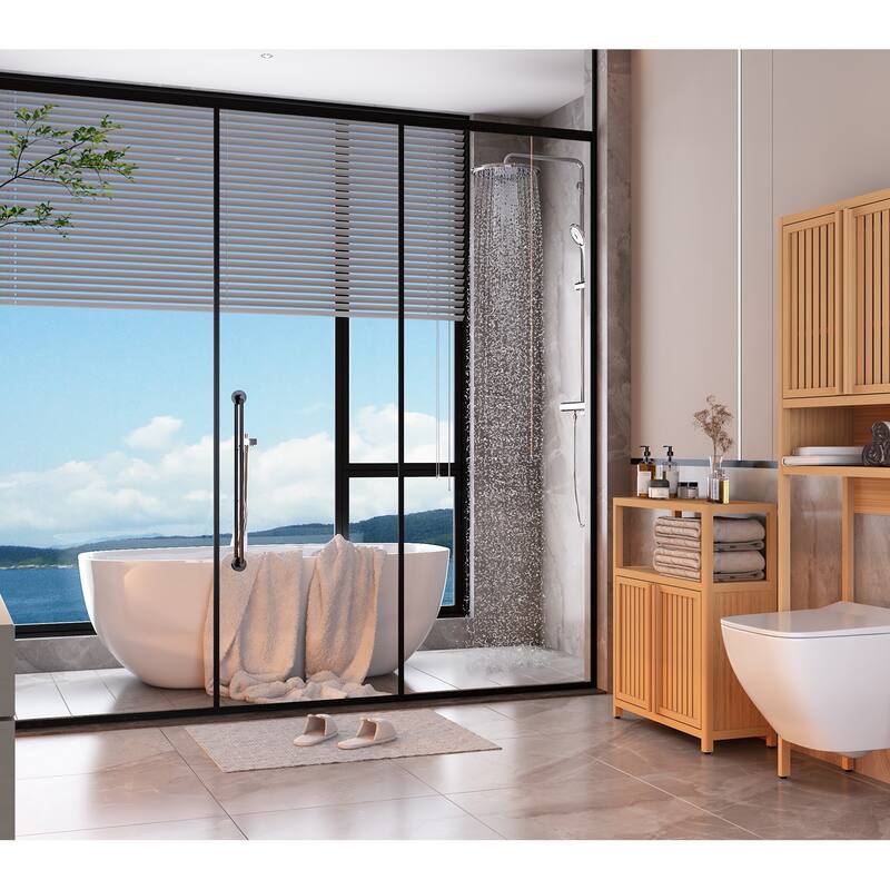 Toilet storage rack independent bathroom