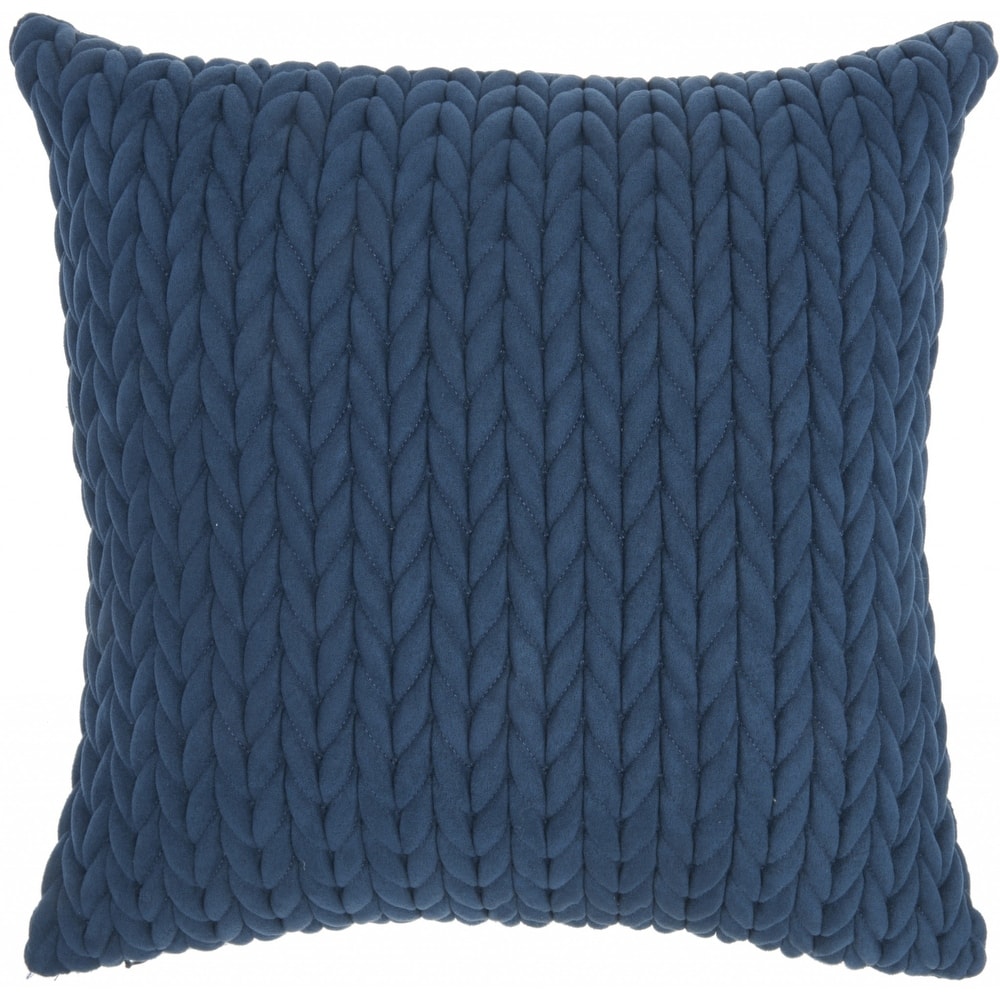 Chunky Braid Lumbar Pillow