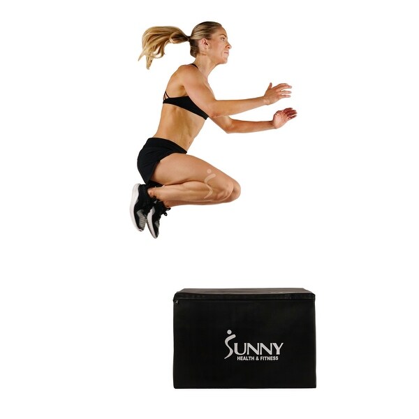 Sunny Health & Fitness Foam Plyo Box 440lb. Opens flyout.