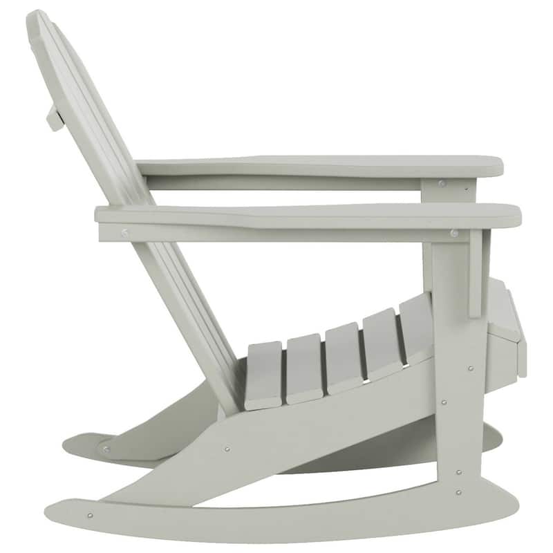 Polytrends Laguna Hdpe All Weather Outdoor Patio Rocking Chair (Set of 2)