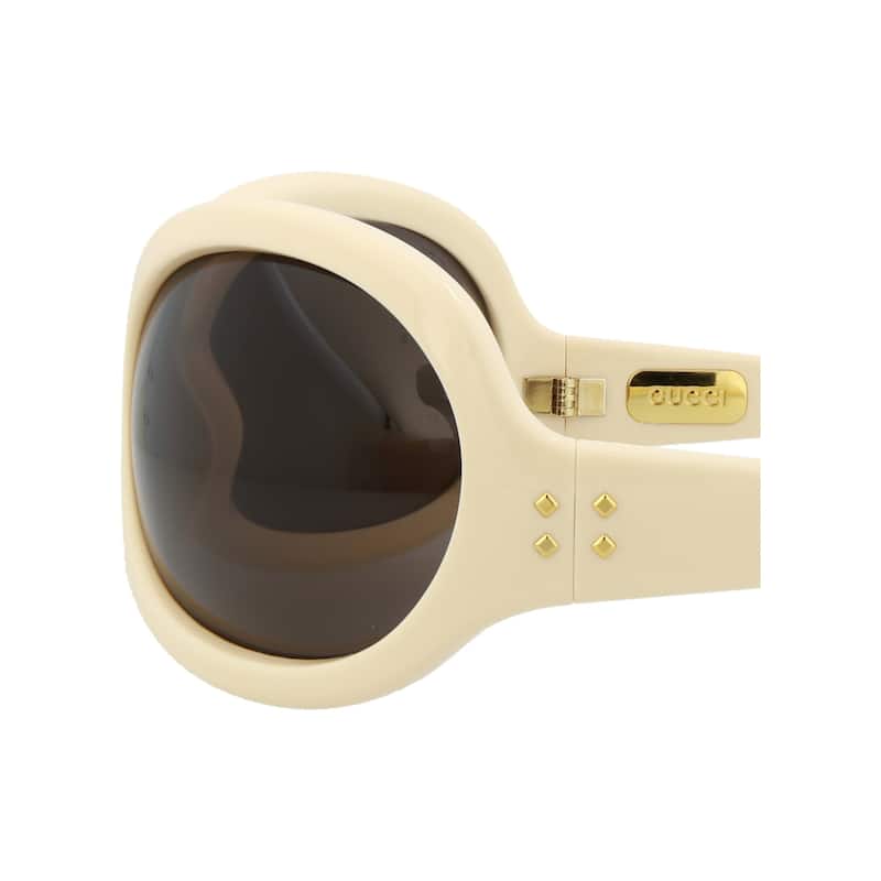 Gucci Shield-Frame Injection Sunglasses - NS
