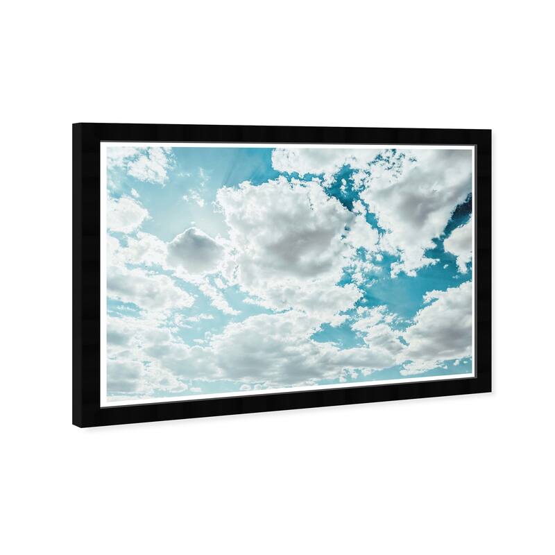 Wynwood Studio Prints Nature and Landscape Clear Sky White and Modern & Contemporary Wall Art Canvas Print