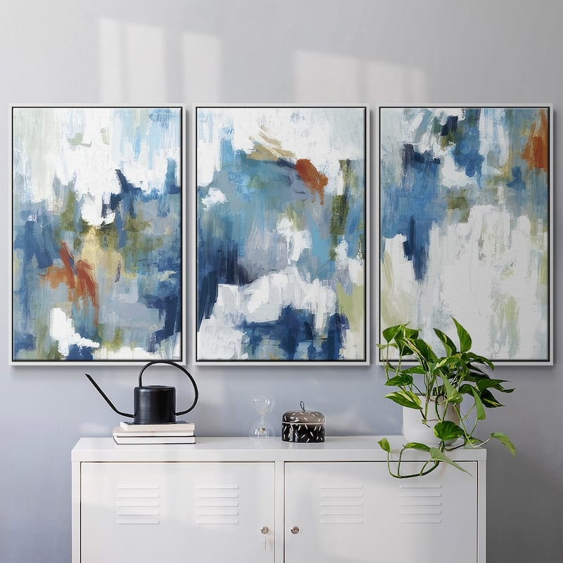 Color Falls - Multi Piece Framed Canvas