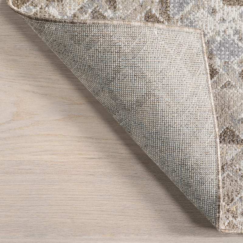 Nuloom Carley SpinClean Machine Washable Geometric Area Rug