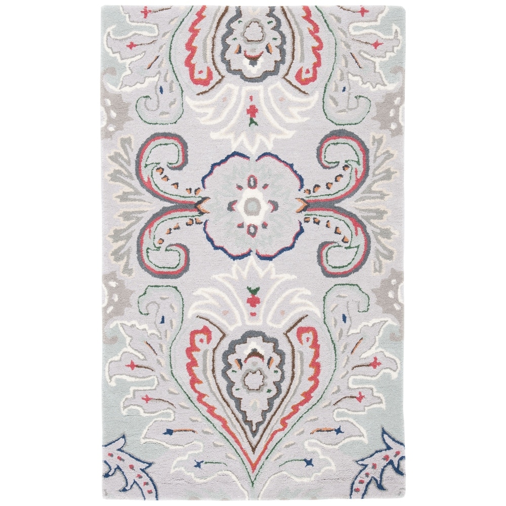 SAFAVIEH Handmade Bella Manjulata Floral Wool Rug