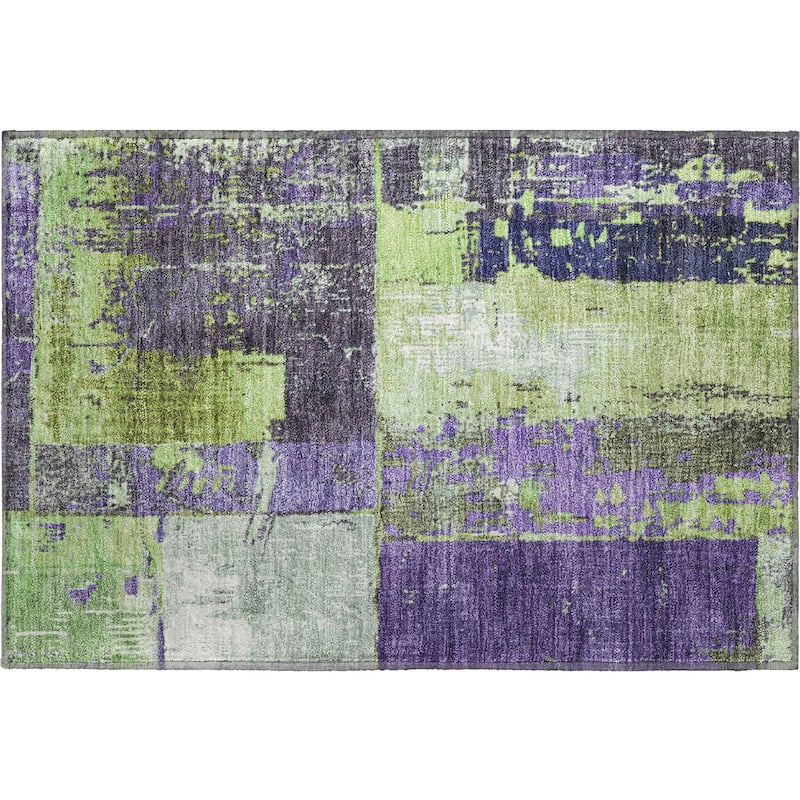 Premium Washable Super Soft Contemporary Geo Mayfield Rug