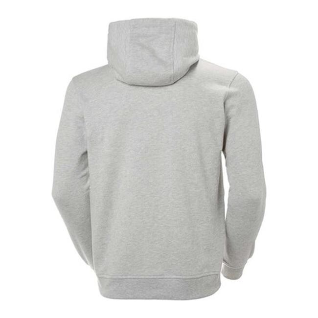 Shop Helly Hansen Men S Hh Logo Hoodie Grey Melange Overstock 20300102