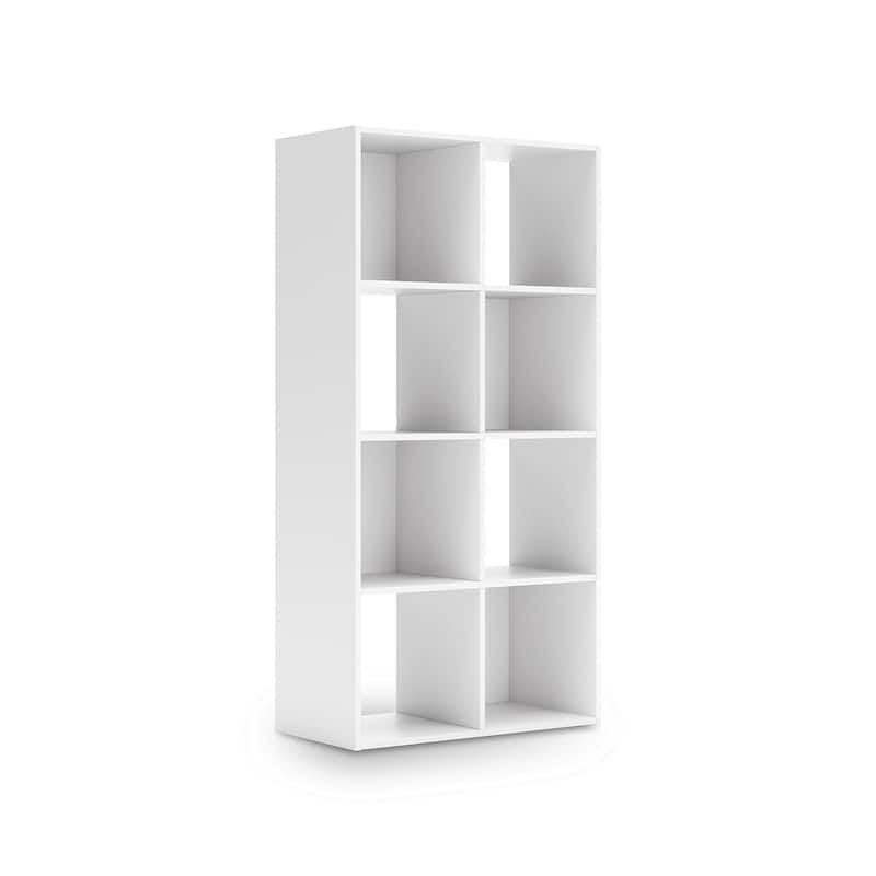 Signature Design by Ashley Onita White 8 Cube Organizer - 24" W x 12" D x 47" H