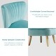 preview thumbnail 25 of 37, Costway Armless Accent Chair Modern Velvet Leisure Chair Single