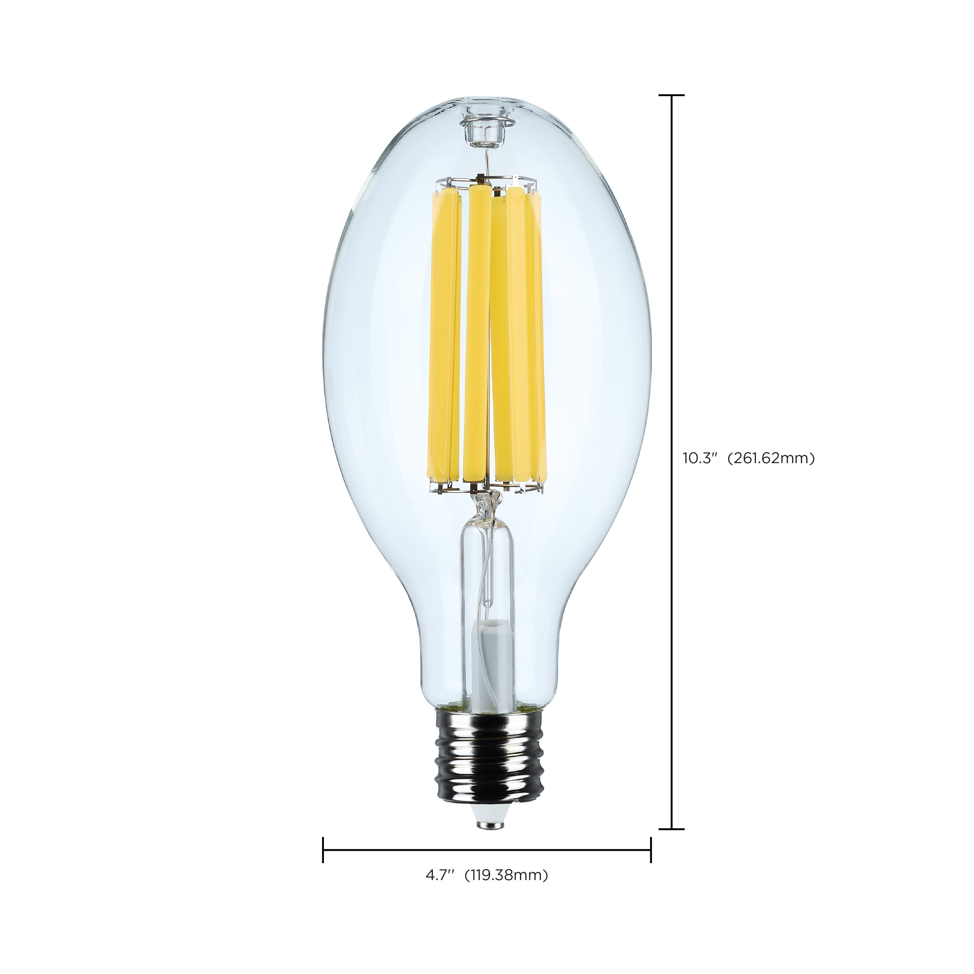 40W LED HID Replacement ED37 4000K Extended Mogul Base Clear 120 277V Bed Bath Beyond 41503288