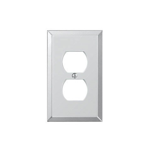 Amerelle 66D Beveled Mirror 1 Duplex Wall Plate