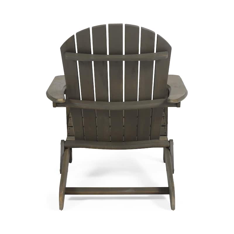 Malibu Outdoor Wood Folding Adirondack Chairs (Set of 4) by Christopher Knight Home