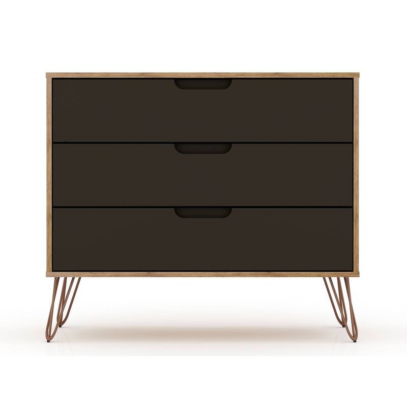 Bandene Mid-century Modern 3-drawer Dresser