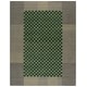 preview thumbnail 30 of 42, SAFAVIEH Handmade Genre Gunbritt Checkered Wool Rug 10' x 14' - Grey/Green