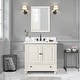 preview thumbnail 10 of 16, Thompson 36 in. Single Sink Bathroom Vanity with Engineered Stone Top - 37"W x 22"D x 35"H