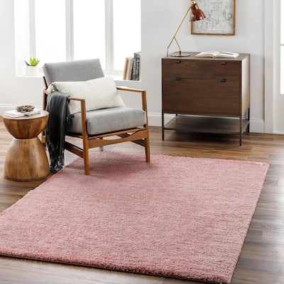 Livabliss Cloudy Shag Vibrant Solid Plush Area Rug