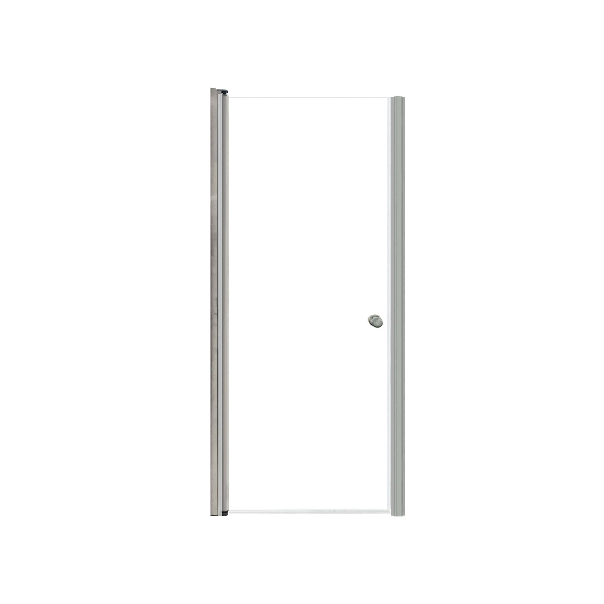 Transolid LSD307006C 70" High x 30" Wide Pivot Frameless Shower Door