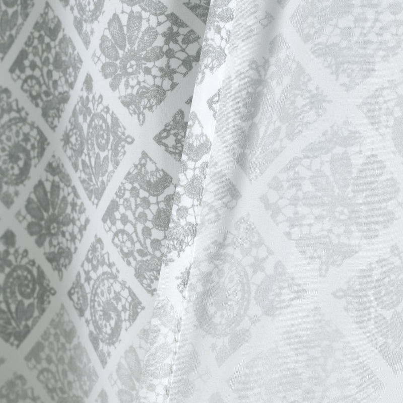 Lush Decor Medallion Ombre Shower Curtain