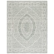 preview thumbnail 29 of 42, SAFAVIEH Handmade Ebony Manon Modern Wool Rug 6' x 9' - Ivory/Grey - Rectangle