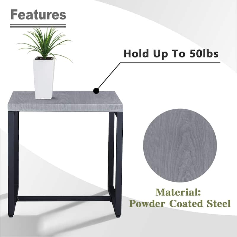 Outdoor Side Table Weather Resistant Coffee Table