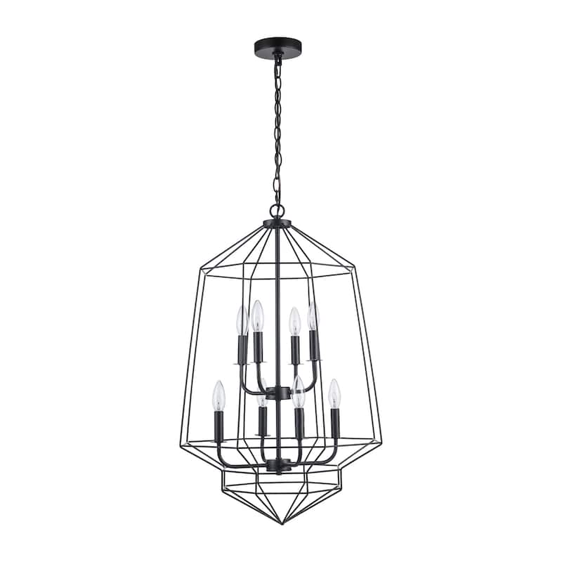 Trans Globe Lighting 11488 Journey 8 Light 20" Wide Taper Candle