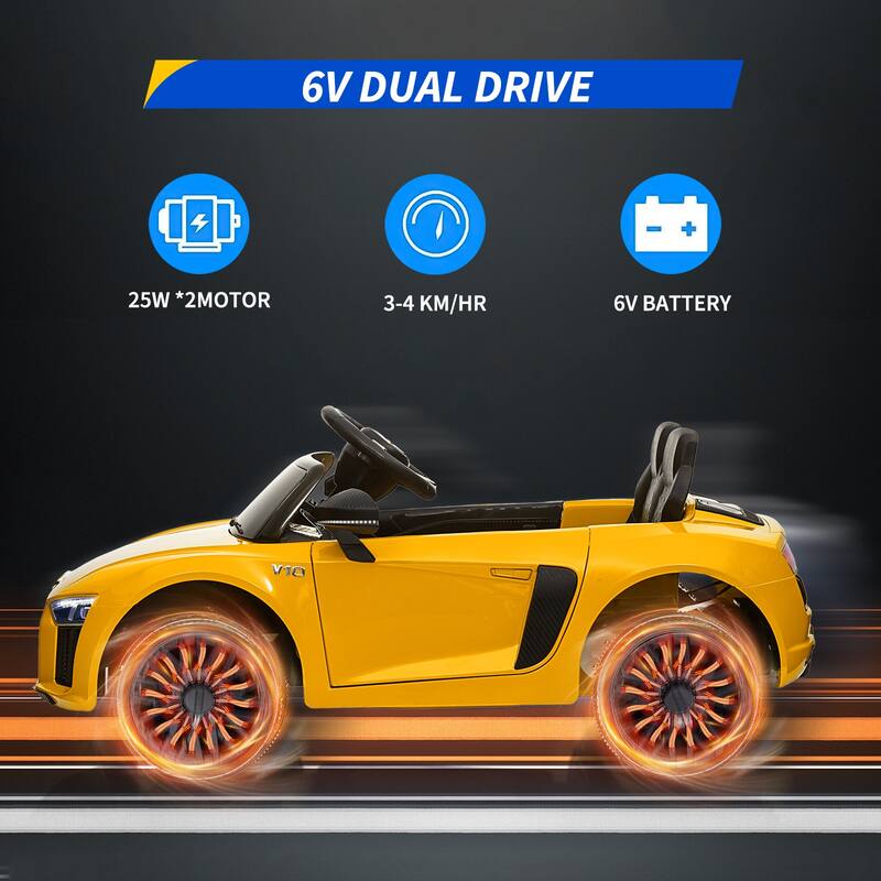 Ride Car for Kids Electric Vehicles for 3-7 Toddlers