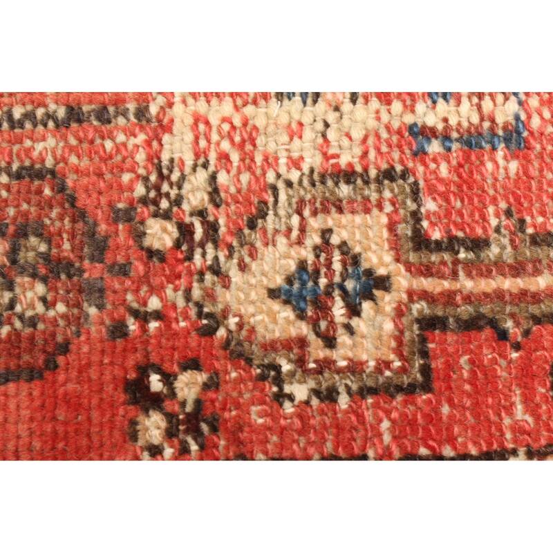 ECARPETGALLERY Hand-knotted Andelz Red Wool Rug - 3'8 x 6'5