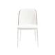 preview thumbnail 68 of 71, Tule Mid-Century Modern PU Leather/Velvet/Suede Fabric Upholstered Dining Chair with White Steel Frame (Set of 4)