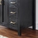 preview thumbnail 70 of 177, Altair Hadiya Bathroom Vanity with Composite Stone Countertop without Mirror