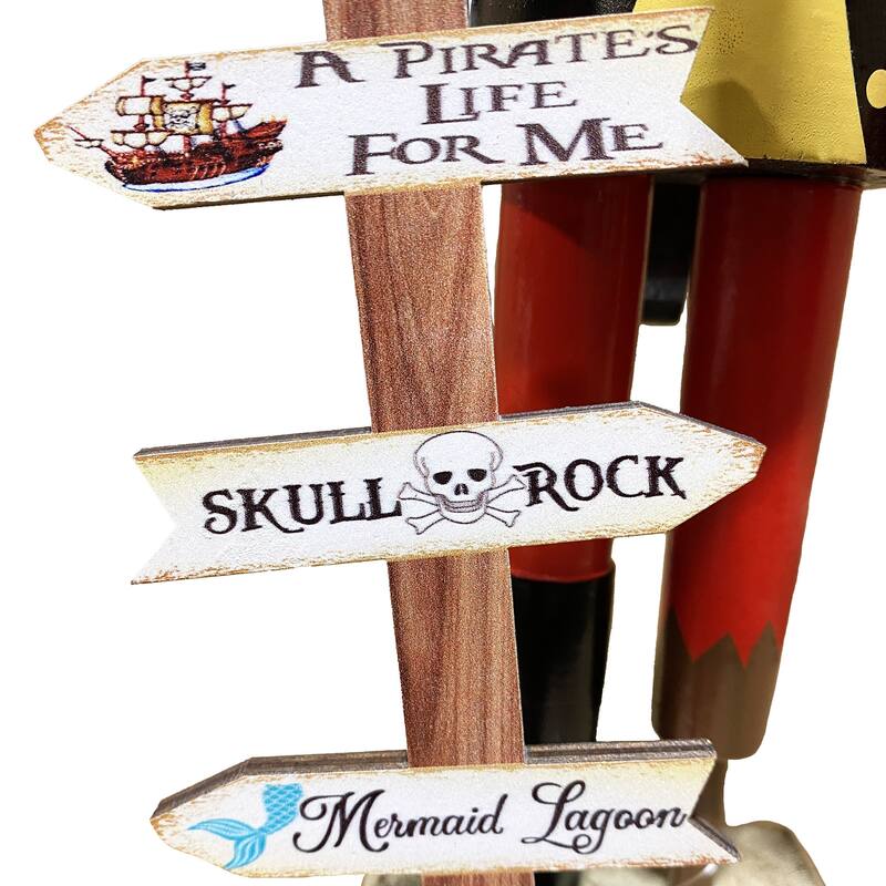 14" A Pirate's Life Nutcracker