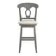 preview thumbnail 36 of 79, Eleanor Napoleon Back Wood Swivel Chair by iNSPIRE Q Classic