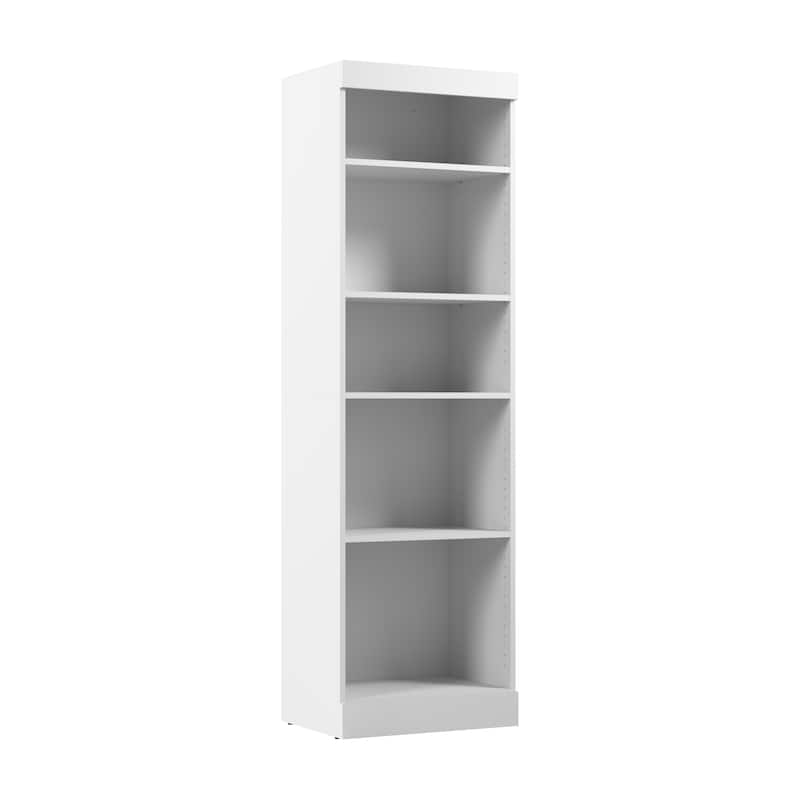Pur 25W Closet Organizer, Tall Narrow Shelving Unit by Bestar