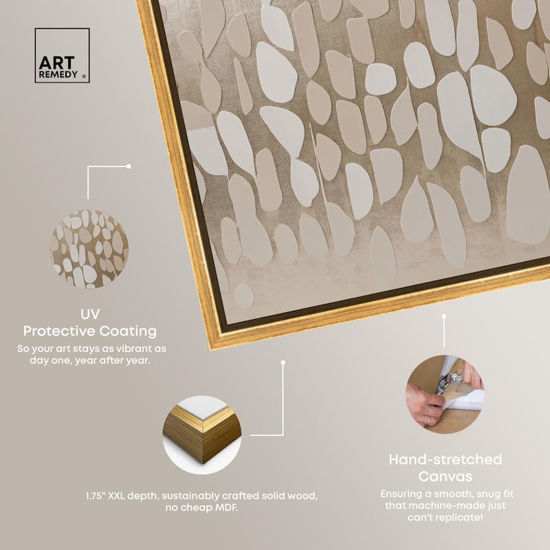 Glimmering Cascade Canvas by Art Remedy