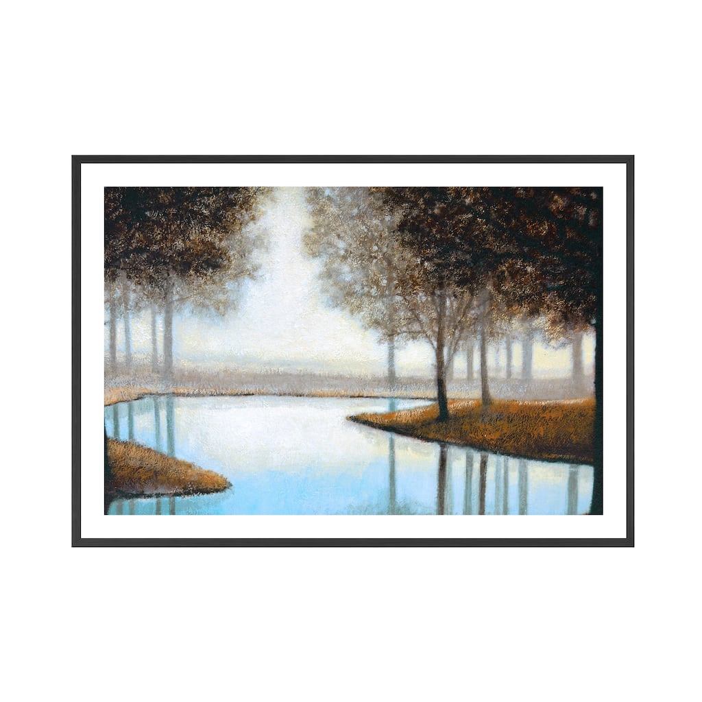 Woodland Retreat Framed Print Wall Art by Norman Wyatt Jr.